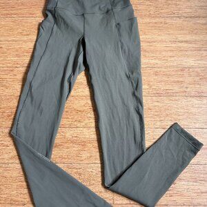 Arcteryx Women’s Size XS Legging Green  High Rise Ankle Pockets Athleisure